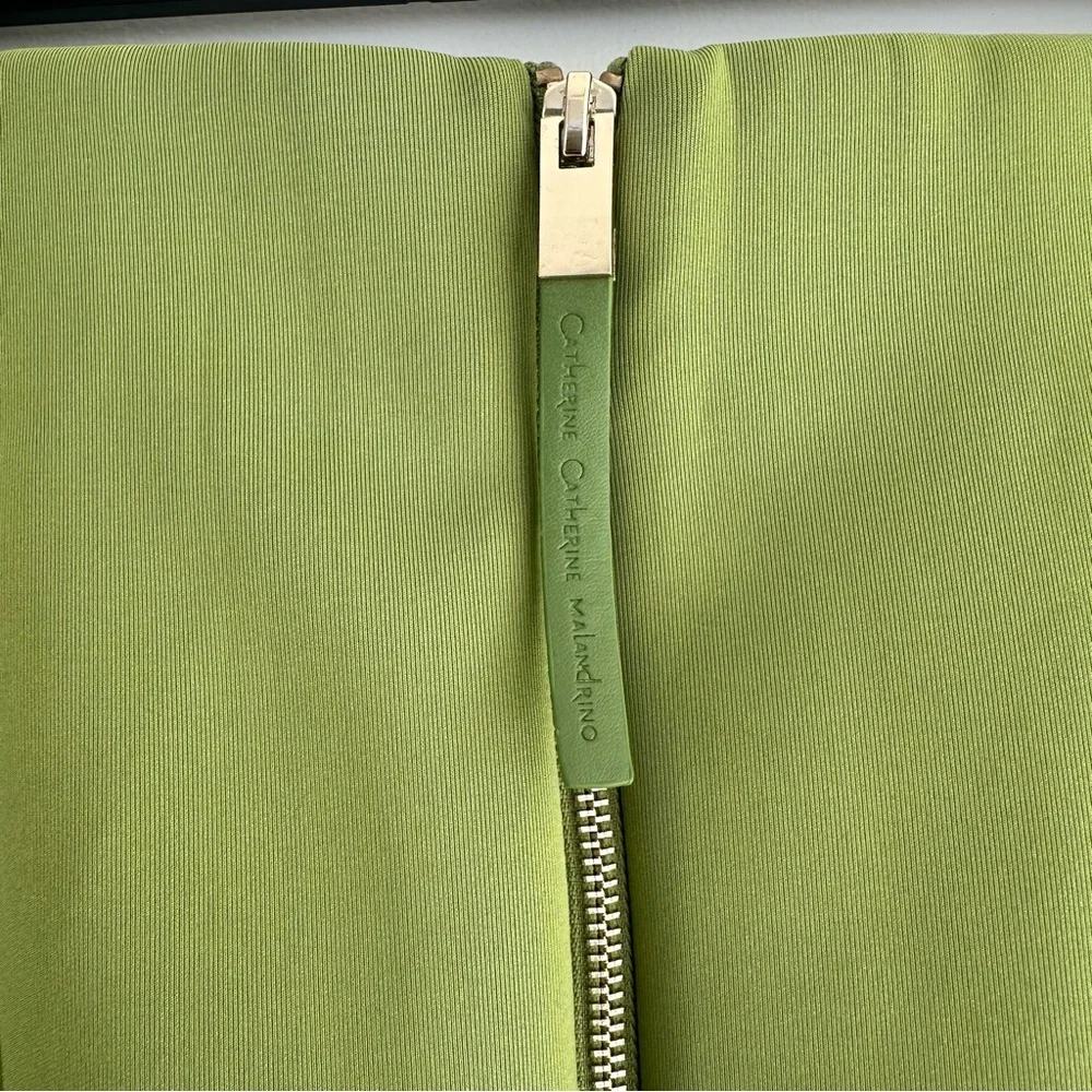 Catherine Malandrino Classic Pencil Skirt in Green Size 6 - Picture 4 of 9